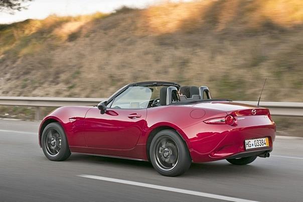 Die vierte Generation des Mazda MX-5 kann jetzt bestellt werden – die Auslieferung beginnt im September. Foto: Mazda/dpp-AutoReporter